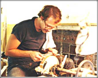 Michael Bokrosh beveled glass art