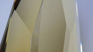 Mergingold glass art sculpture by Michael Bokrosh Image 8