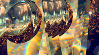 Mergingold glass art sculpture by Michael Bokrosh Image 5