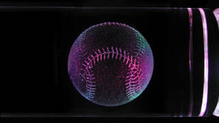 optical glass baseball laser engraving by Michael Bokrosh Image 13