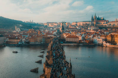 The beautiful city of Prague, Czech Republic